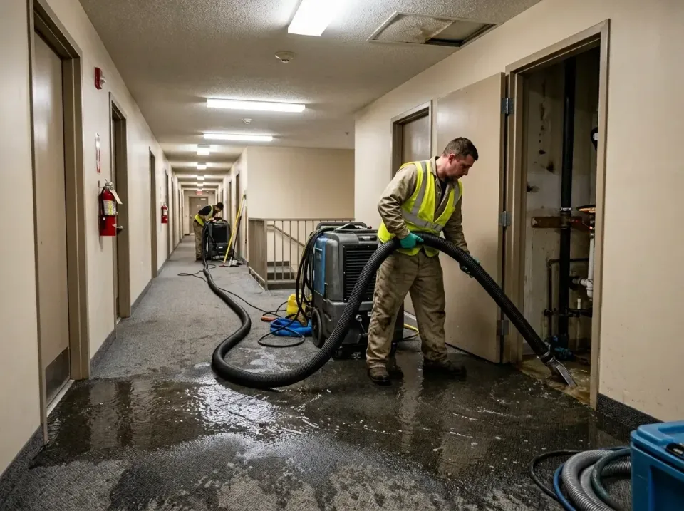 multi-unit-apartment-hallway-f-005 — frequently asked questions, Emergency Burst Pipe Water Extraction & Removal in Sauk Cen…
